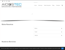 Tablet Screenshot of aidostec.com